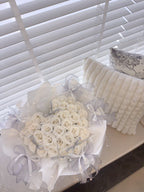 Pure White Roses