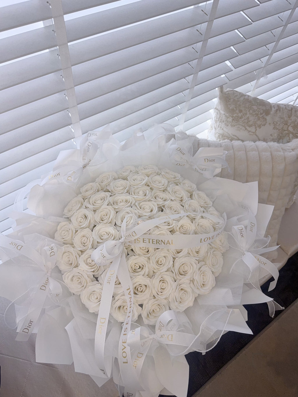 Pearl White Roses